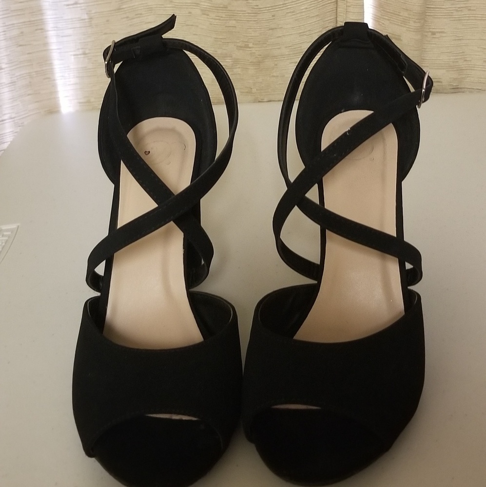 Black heels